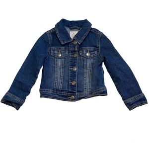 Toddler Girls Denim Jean/Jacket - China Blue XS/TP  4.